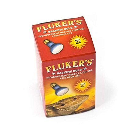 Fluker's Heat Light Basking Bulb - 100 W, Black