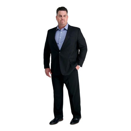 J.M. Haggar Men's Suit Pant, Black, 50
