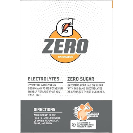 Gatorade Zero Powder Variety Pack - 40 Count - Powder Packs - Zero Powder Packs - Zero Powder - Zero Sugar - Powder Mix Variety - Sugar Free Hydration with Essential Electrolytes