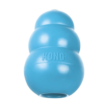 KONG - Puppy Toy Natural Teething Rubber - Fun to 