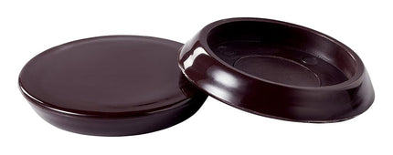 Scotch Felt Furniture Pads 6 PCS Furniture Pads for Hardwood Floors, Round, Brown 2" Diameter