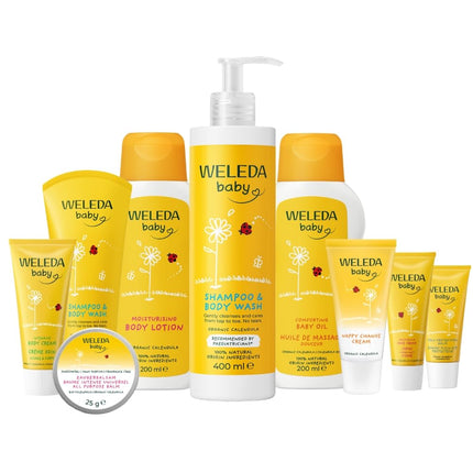 Weleda Baby Calendula Shampoo & Body Wash 2-in-1 Sensitive 200 ml