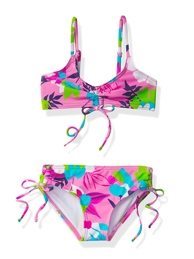 Kanu Surf Girls' Willow V-Neck Bikini Beach Sport 