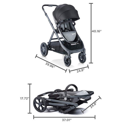 Joovy Qool Stroller, Grey Melange
