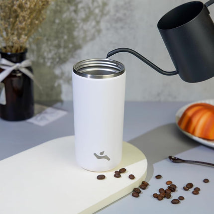 Konokyo 12oz Travel Coffee Mug with Lid, Insulated Stainless Tumbler