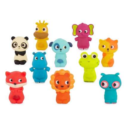 B. toys Finger Puppets, Pinky Pals Crew Animal Pup