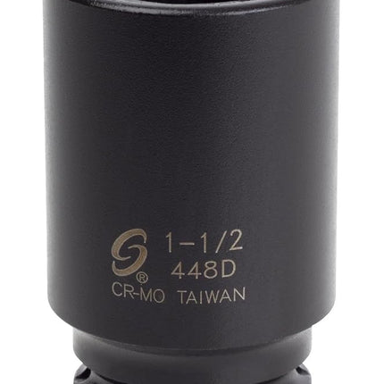 Sunex 448D 3/4" Drive Deep 6 Point Impact Socket 1