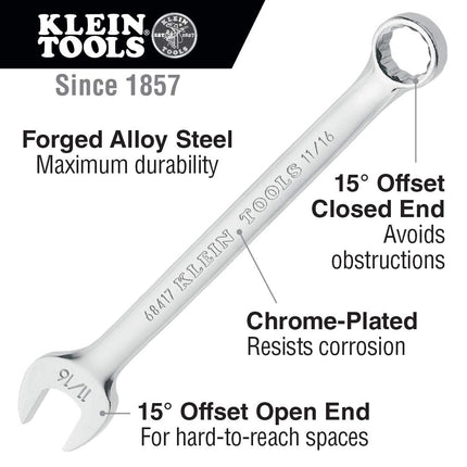 Klein Tools 68411 5/16-Inch Combination Wrench