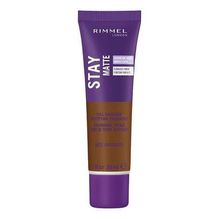 Rimmel Stay Matte Foundation, Chocolate, 1 Fluid O