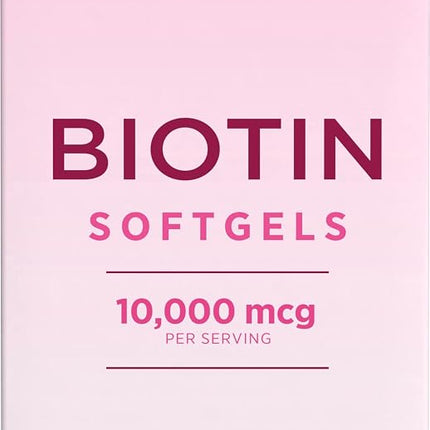 Nature's Bounty Optimal Solutions Biotin 10,000 mc