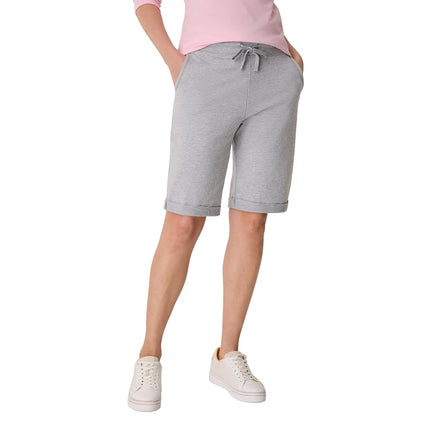 Hanes Women's French Terry Bermuda Short - Gray -