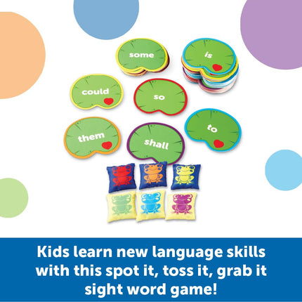 Learning Resources LER4698 Sight Word Toss, Multi, M