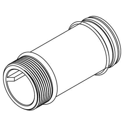 Moen 104512 Mamelon d'extension d'alimentation, 1, Chrome