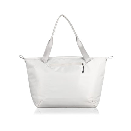 Sac isotherme ONIVA Tarana fabriqué à partir de matériaux recyclés, sac isotherme souple, glacière pique-nique recyclée, (Gris Halo)