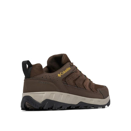 Columbia Strata Trail Low WP Shoes, Lightweight Build, Robust Design, Waterproof Shield, Exceptional Cushioning, High Energy Rebound, Non-Marking Grip - Men's