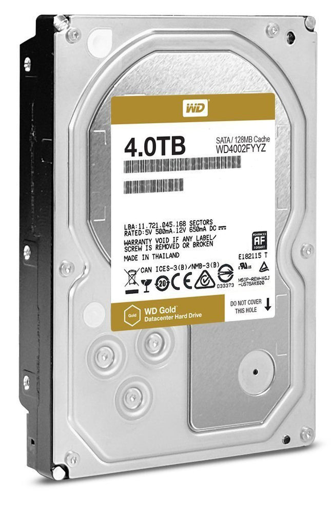 Western Digital WD4002FYYZ 4 TB 3.5-Inch Hard Driv