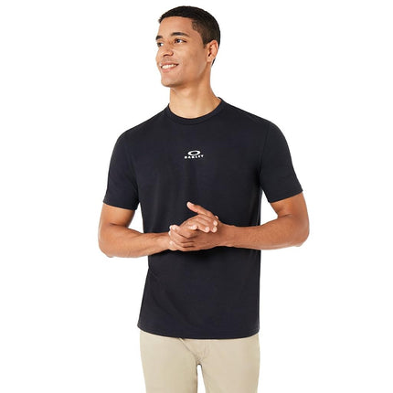 Oakley Men's BARK New SS Shirt, Blackout, XL