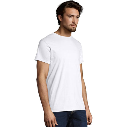 Camisetas de moda para hombre Hanes, blancas, M Reino Unido