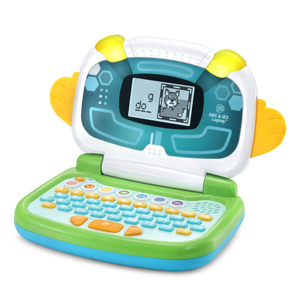 Computadora portátil LeapFrog ABC y 123, verde