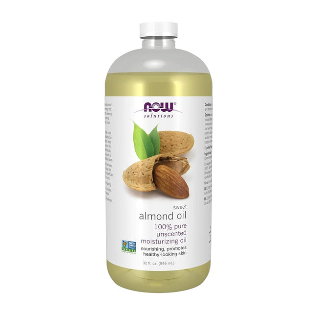NOW Foods Solutions, Sweet Almond Oil, 100% Pure M