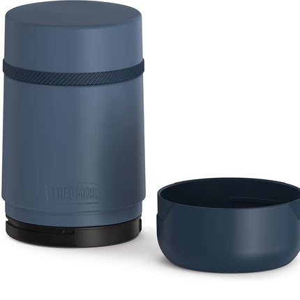 THERMOS ALTA Series by Stainless Steel Food Jar, 18 Ounce, Slate