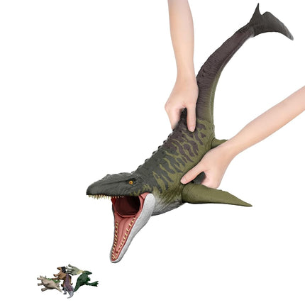 Mattel Jurassic World Rebirth Super Colossal Mosasaurus Action Figure