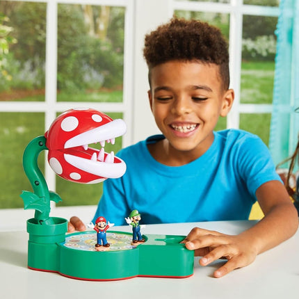 Super Mario Piranha Plant Escape Board Game for Kids Ages 4+