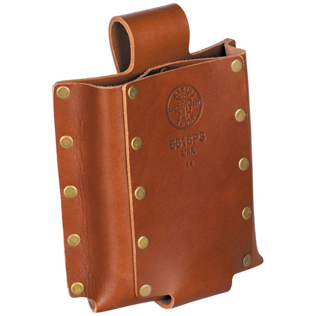 Klein Tools 5818P3 3-Pocket Leather Tool Holder, C