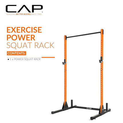 CAP Barbell Elite Series Power Rack Exercise Stand | Orange