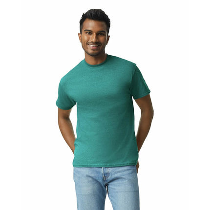 Gildan Men's Ultra Cotton T-Shirt, Style G2000, Multipack, Galapagos Blue (3-Pack), L (Pack of 3)