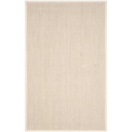 Safavieh Natural Fiber Rug for Living Room, Dining Room, Bedroom - Natural Fiber Collection, Short Pile, in Natural and Beige, 61 X 91 cm