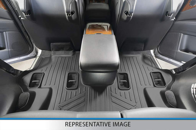 Alfombrillas MAXLINER 3ra fila negras para Mazda CX-9 2016-2018