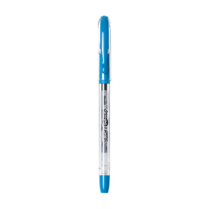 Bolígrafos de gel BIC Gel-ocity Smooth Stick, punta fina de 0.5 mm, tinta surtida (paquete de 8)