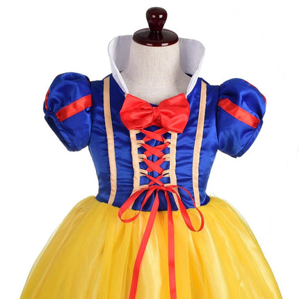Dressy Daisy Little Girls Princess Costume with Accessories Fancy Dresses Up Halloween Birthday Party with Ribbon Size 7