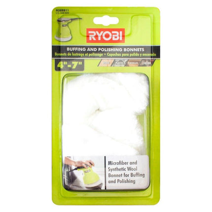 Bonnets de lustrage de remplacement authentiques Ryobi # A38BB11