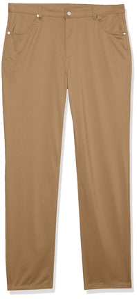 IZOD Boys' School Uniform Twill Pants, Flat Front 