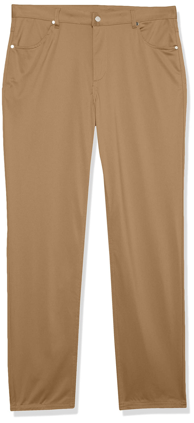 IZOD Boys' School Uniform Twill Pants, Flat Front 