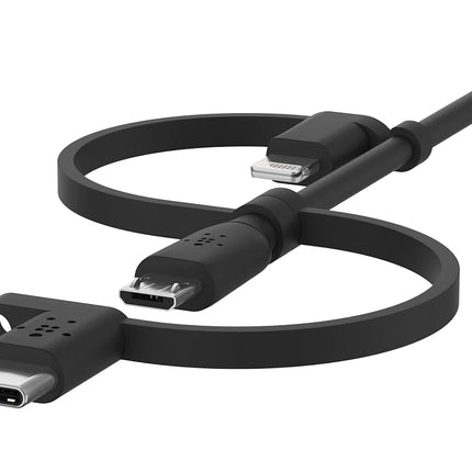 Belkin Universal Cable (3-in-1 USB-C, Lightning, M