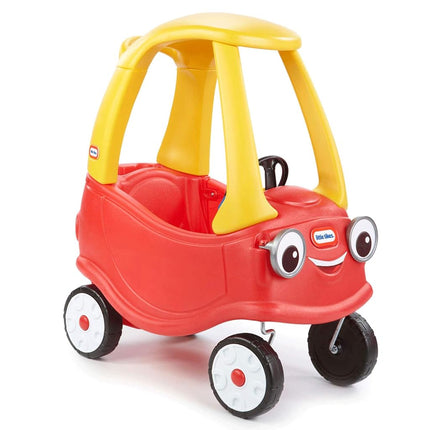 Little Tikes Cozy Coupe Car, Kids Ride-On Foot to Floor Slider, Mini Vehicle Push Car with Real Working Horn, Clicking Ignition Switch & Petrol Cap, For Ages 18 Months plus