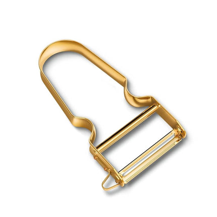 Victorinox REX Peeler - Fruit & Vegetable Peeler for Kitchen Accessories - Ergonomic, Premium Kitchen Utensil - Gold-Plated