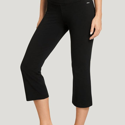 Jockey Women's 728616 Yoga Pants, Black, Large