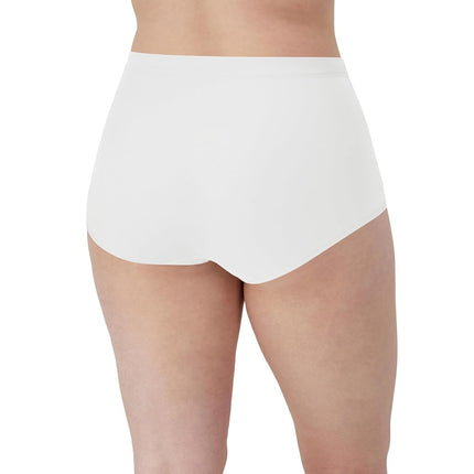 Culottes Bali Breathe pour femme, taille haute, en coton modal respirant avec dentelle, lot de 3, amande/blanc/amande, 7