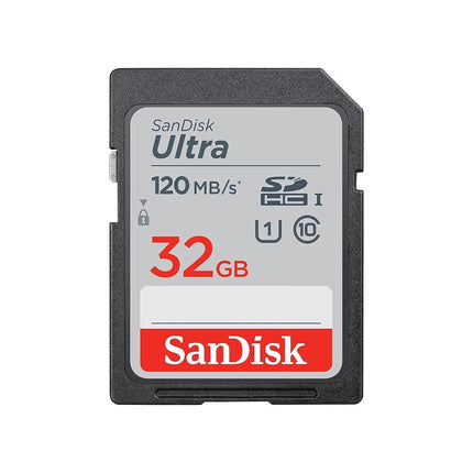 SANDISK Ultra SD Card 32GB, memory card up to 120M