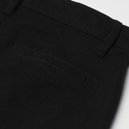 The Children's Place Slim Girls Uniform Skinny Chino Pants 2-Pack, Black, 16S