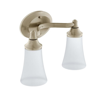 Moen YB2862BN Eva Bath Lighting, Brushed Nickel by