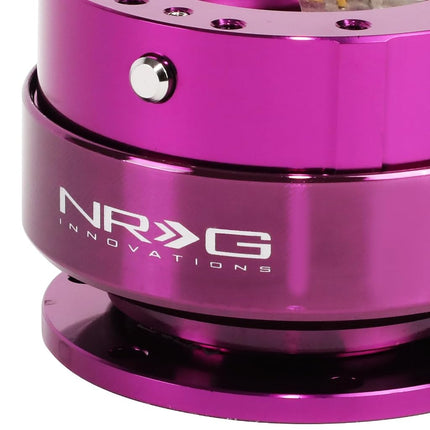 NRG Innovations SRK-200PP Quick Release (Purple Body/Purple Ring)