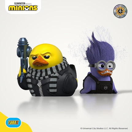 TUBBZ: Minions - Gru Despicable Me Rubber Duck Collectable Toy 9 cm