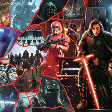 Ravensburger - Star Wars Villainous: Kylo Ren, Villainous Collection, 1000 Pieces, Gift Idea, for Her or Him, Adult Puzzle