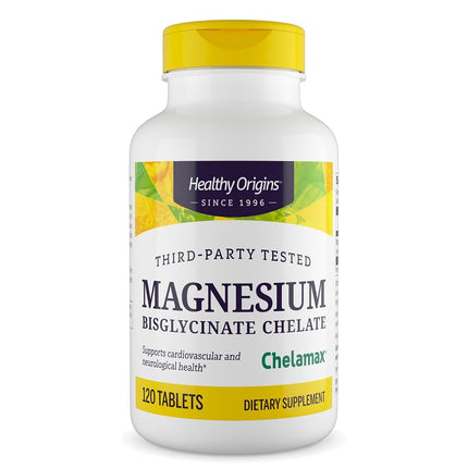 Healthy Origins Magnesium Bisglycinate Chelate (No