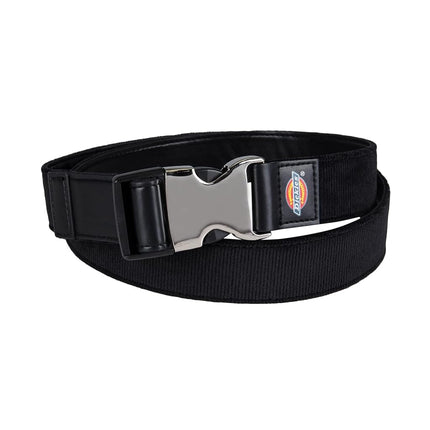 Dickies Women's Fabric Streetwear Tactical Belt, Black Cord, Small/Medium
